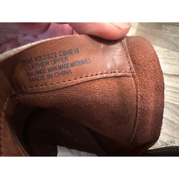 Kork Ease Casper Western Ankle Boots Womens 9 Brown Leather Bohemian Cowgirl Zip - Picture 7 of 14